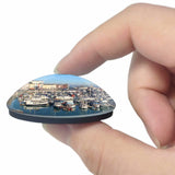 UK England Ramsgate Royal Harbour & Marina 3D Fridge Magnet Crystal Glass