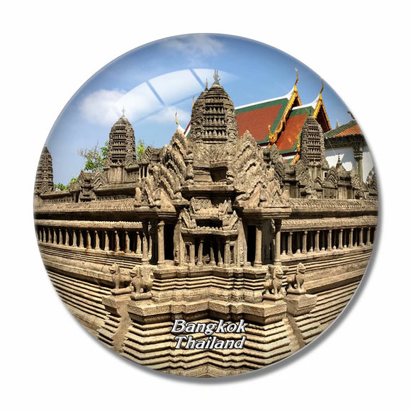 Thailand Great Palace Bangkok 3D Fridge Magnet Crystal Glass