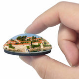 Montenegro Budva Balkan 3D Fridge Magnet Crystal Glass