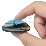 UK England Ambleside Park 3D Fridge Magnet Crystal Glass