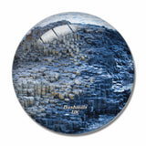 UK England Bushmills Giant's Causeway 3D Fridge Magnet Crystal Glass