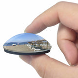 Montenegro Beach Ada Bojana 3D Fridge Magnet Crystal Glass