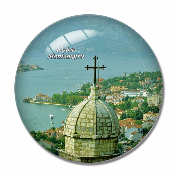 Kotor£ªs Castle Of San Giovanni Montenegro 3D Fridge Magnet Crystal Glass