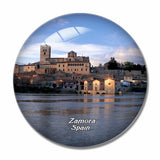 Spain Zamora 3D Fridge Magnet Crystal Glass