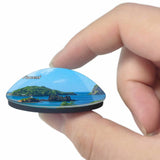St. Vincent 3D Fridge Magnet Crystal Glass