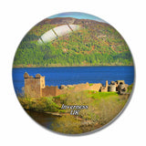 UK England Urquhart Castle Inverness 3D Fridge Magnet Crystal Glass