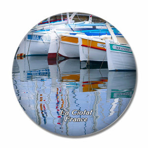 France La Ciotat 3D Fridge Magnet Crystal Glass