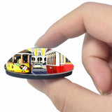 Portugal Tram Lisbon 3D Fridge Magnet Crystal Glass