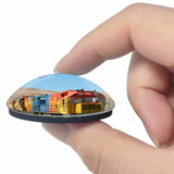 Train Saltpeter Antofagasta Atacama Desert Chile 3D Fridge Magnet Crystal Glass