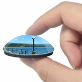 Croatia Opatija 3D Fridge Magnet Crystal Glass