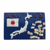 Japan Cherry Fridge Magnet 3D Resin