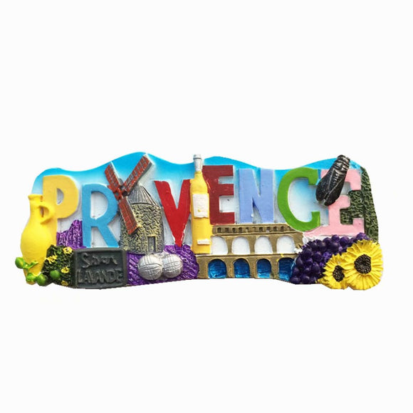 Provence France Fridge Magnet 3D Resin