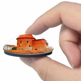 inth Fort Kaunas Lithuania 3D Fridge Magnet Crystal Glass