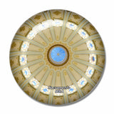 USA America Capitol Building Sacramento 3D Fridge Magnet Crystal Glass