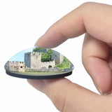 Serbia Erdap Serbia Castle 3D Fridge Magnet Crystal Glass