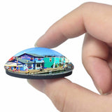 Canada Inner Harbour Victoria 3D Fridge Magnet Crystal Glass