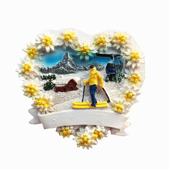 Vail Ski Resort USA America Fridge Magnet 3D Resin