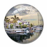 USA America Aquarium of the Pacific Long Beach 3D Fridge Magnet Crystal Glass