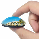 USA America Marco Island Florida Bridge 3D Fridge Magnet Crystal Glass