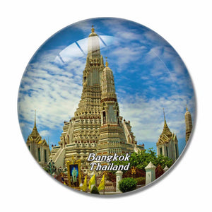 Thailand Wat Arun Bangkok 3D Fridge Magnet Crystal Glass