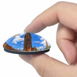 UK England Coventry Cathedral 3D Fridge Magnet Crystal Glass