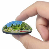 Switzerland Jungfrau 3D Fridge Magnet Crystal Glass