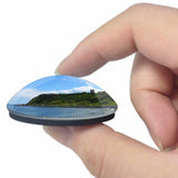 UK England Scarborough Beach 3D Fridge Magnet Crystal Glass