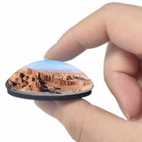 Valley Of The Moon San Pedro De Atacama Chile 3D Fridge Magnet Crystal Glass