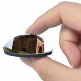 Iran Zahhak Castle Azerbaijan 3D Fridge Magnet Crystal Glass