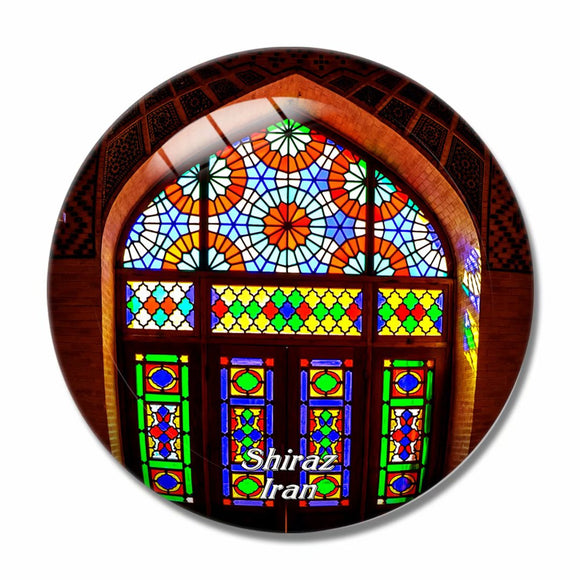 Nasir al-Mulk Mosque Shiraz Iran 3D Fridge Magnet Crystal Glass