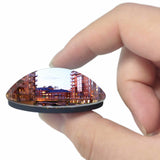 UK England Birmingham 3D Fridge Magnet Crystal Glass