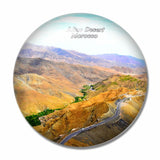 Morocco Atlas Desert 3D Fridge Magnet Crystal Glass