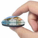 Croatia Old Town Trogir Trogir 3D Fridge Magnet Crystal Glass