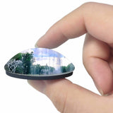 Hungary Margaret Island Budapest 3D Fridge Magnet Crystal Glass