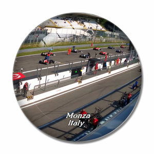 Italy Autodromo Nazionale Monza 3D Fridge Magnet Crystal Glass