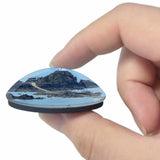 UK England Corbiere Lighthouse St. Brelade 3D Fridge Magnet Crystal Glass