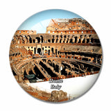 Italy Rome Colosseum 3D Fridge Magnet Crystal Glass