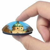 Nepal Consecration Hall Nepal 3D Fridge Magnet Crystal Glass