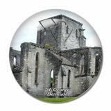 Bermuda St. George Church 3D Fridge Magnet Crystal Glass