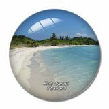 Thailand Ko Tao Koh Samui 3D Fridge Magnet Crystal Glass