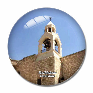 Church of the Nativity Bethlehem Palestine 3D Fridge Magnet Crystal Glass