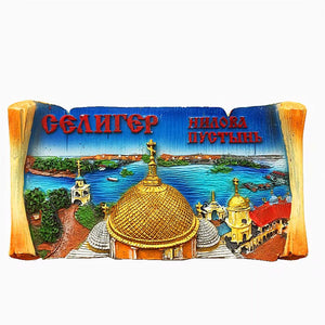 Russia Fridge Magnet 3D Resin