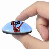 USA America Manchester Currier Museum of Art 3D Fridge Magnet Crystal Glass