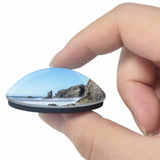 USA America Beach Coastline Washington 3D Fridge Magnet Crystal Glass