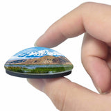 Bolivia Lake Titicaca 3D Fridge Magnet Crystal Glass