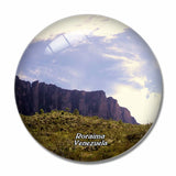 Venezuela Roraima Tepuy Canaima 3D Fridge Magnet Crystal Glass