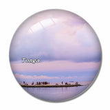 Tonga 3D Fridge Magnet Crystal Glass