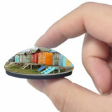 UK England Whitstable Town Centre 3D Fridge Magnet Crystal Glass