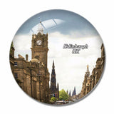 UK England Princes Street Edinburgh 3D Fridge Magnet Crystal Glass