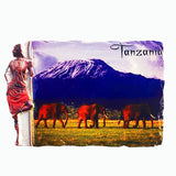 Elephant Tanzania Fridge Magnet 3D Resin